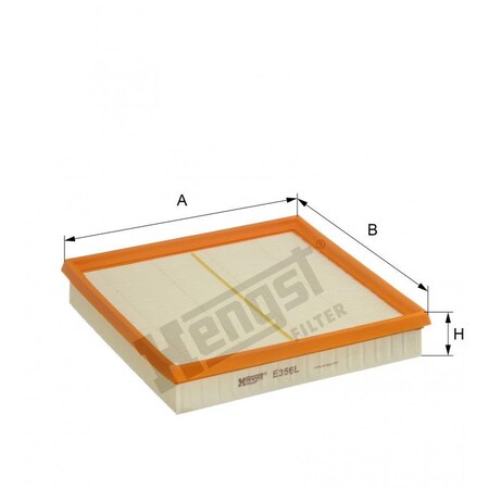 Hengst AIR FILTER E356L